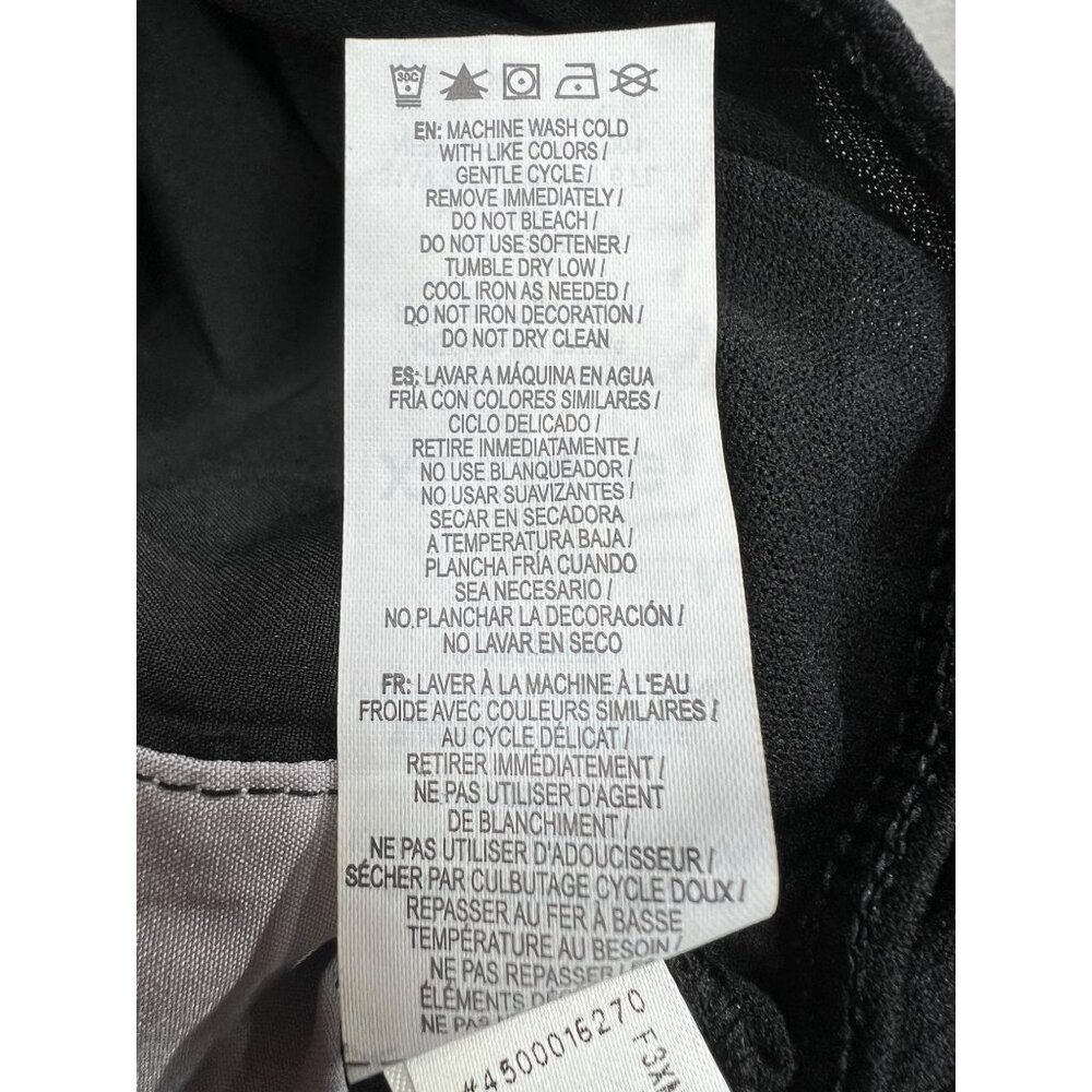 Reebok Relaxed Short XL Black & Gray Polyester Athletic Shorts - Picture 12 of 13